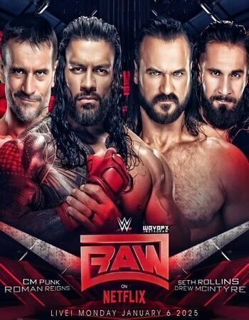 WWE Monday Night Raw 15th June (2026) Show download full movie